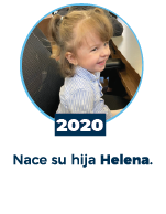 2020 Nace su Primer Hija Helena